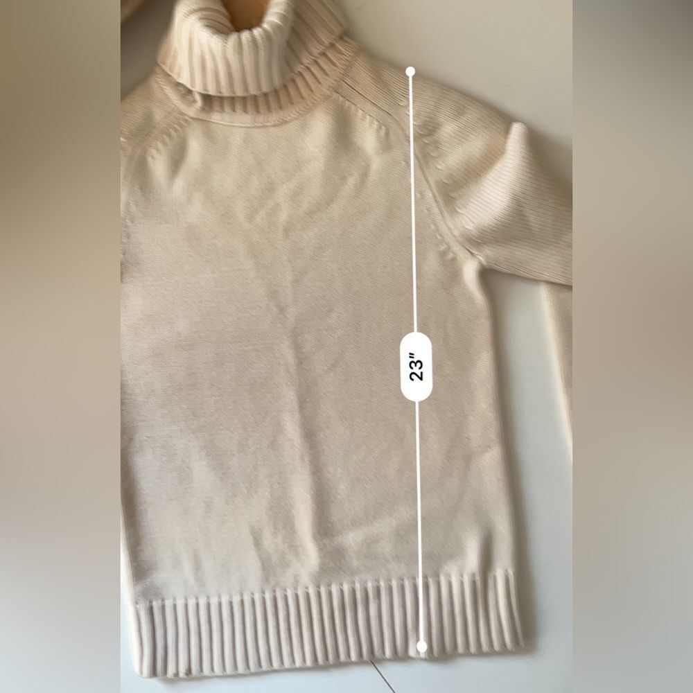 Theory Wool Turtleneck Sweater Medium - Picture 5 of 6